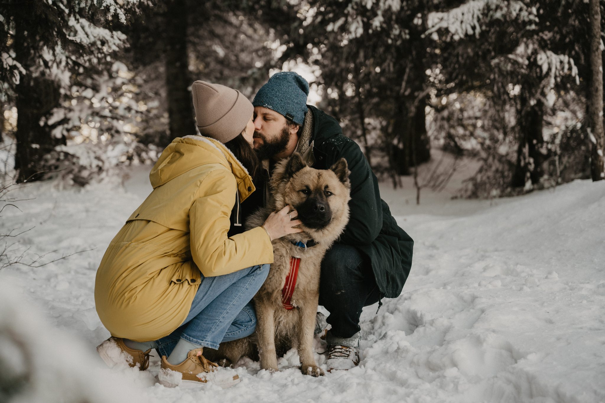 Marie Adrien photos couple et chien