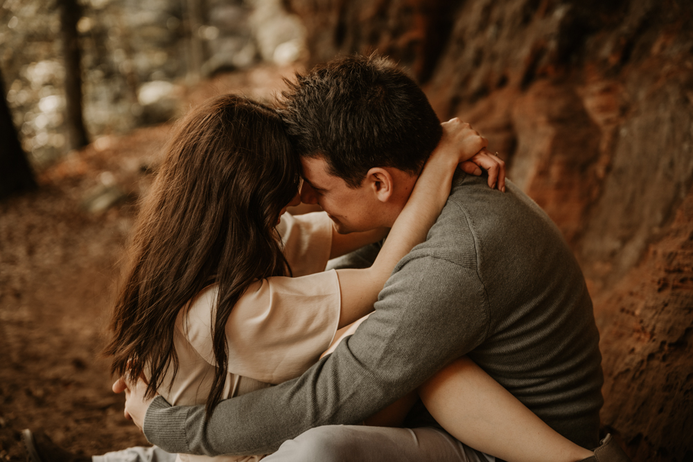 shooting photo engagement couple complicité